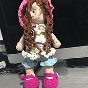 Mi proyecto del curso: Elaboración de muñecas amigurumi románticas. Arts, Crafts, To, Design, Fiber Arts, Crochet, Amigurumi, and Textile Design project by Angélica Moreno - 07.06.2024