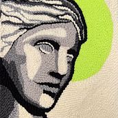My project for course: Punch Needle Embroidery: From Pictures to Portraits. Un progetto di Ricamo, Punch needle e Textile Design di adi_asher_m - 08.07.2024