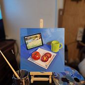 Mi proyecto del curso: Pintura al óleo desde cero. Een project van  Beeldende kunst, Schilderij y  Olieverfschilderij van Jose Manuel Castañeda Castillo - 06.07.2024