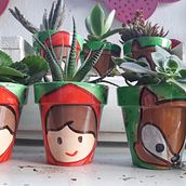 Souvenirs con cactus y suculentas. Paisagismo projeto de ValentinaValentina Collini - 08.07.2024