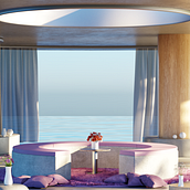 My project in Interior ArchViz: Create Surreal 3D Designs with Blender course. 3D project by Raphiphan Wongthida - 07.08.2024