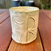 Tray and cup set. Arts, Crafts, Fine Arts, Decoration, Ceramics, and DIY project by angesunley - 07.08.2024