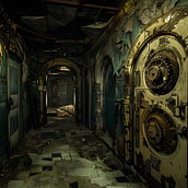 A safe hidden in an underground vault in post-war Afghanistan in the 90s. . Film, Video, TV, Film, Stor, and telling project by C²henthuW²ood - 07.08.2024