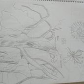 Mi proyecto del curso: Dibujos de fantasía en grafito y acuarela: guía práctica. Character Design, Painting, Pencil Drawing, Drawing, and Watercolor Painting project by María Dolores Ibáñez Izquierdo - 07.08.2024
