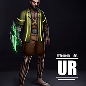 Mi proyecto del curso: Concept art para diseño de personajes y worldbuilding. Traditional illustration, Character Design, Digital Illustration, Concept Art, Digital Drawing, and Digital Painting project by Felipe Flores Arana - 07.08.2024