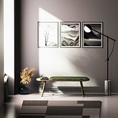 Projeto do curso: Render de produto fotorrealista com o KeyShot.. 3D, Furniture Design, Making, Industrial Design, Product Design, and 3D Design project by Vasco Ribeiro - 07.09.2024