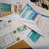 Mi proyecto del curso: Introducción al dibujo arquitectónico a mano alzada. Architecture, and Architectural Illustration project by yolodansr - 07.08.2024