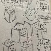 Reading inpires: Mi proyecto del curso: Sketching diario: desarrolla tu visión artística. Traditional illustration, Sketching, Creativit, Drawing, and Sketchbook project by Amelia Acevedo - 07.09.2024