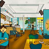 Sea Change Illustration. Digital Illustration project by Ryan Stewart - 07.09.2024