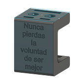 Porta Lapices . Un progetto di 3D, Design industriale, Product design, Modellazione 3D e Progettazione 3D di diego silva - 06.07.2024