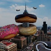 CGI - Donas. Un projet de Cinéma, vidéo et télévision, 3D, Animation, Postproduction photographique, Cinéma, VFX, Animation de personnages, Animation 3D, Modélisation 3D, Édition vidéo , et Postproduction audiovisuelle de Dayana Pérez - 05.07.2024