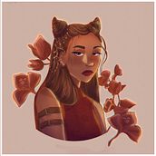 Mi proyecto del curso: Retrato de personajes estilo cartoon con Procreate. Un projet de Conception de personnages, Illustration numérique, Dessin numérique , et Peinture numérique de valentinasilva.iturrieta - 09.07.2024