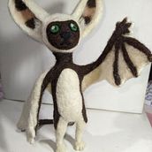Mi proyecto del curso: Needle felting: creación de personajes con lana y aguja. Arts, Crafts, Toy Design, Needle Felting, and Textile Design project by Tami Lgzn - 07.10.2024