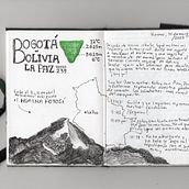 Diario de viaje - Bolivia (2023). Non-Fiction Writing, Creative Writing, Drawing, and Artistic Drawing project by Yessica Chiquillo - 07.10.2024