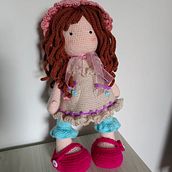 Mi proyecto del curso: Elaboración de muñecas amigurumi románticas. Arts, Crafts, To, Design, Fiber Arts, Crochet, Amigurumi, and Textile Design project by Valentina Colorado - 07.10.2024