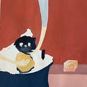 Mein Abschlussprojekt für den Kurs: Erzählerische Illustration: eine wortlose Geschichte. Un progetto di Illustrazione tradizionale, Disegno, Stor, telling, Illustrazione infantile, Narrativa, Pittura gouache e Albo illustrato di Manuela - 10.07.2024