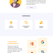 Landing Page con Figma. Un progetto di UX / UI e Web design di Jenny Medrano Barrera - 27.06.2024