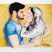 Caricaturista en vivo para eventos. Een project van Traditionele illustratie, Animatie, Ontwerp van personages, Evenementen,  Beeldende kunst, Marketing, Schilderij, Stripboek, Karakteranimatie,  Schetsen, Tekening met potlood,  Tekening, Aquarelschilderen, Storyboard,  Concept art y Borduurwerk van Lalo Montes - 11.07.2024