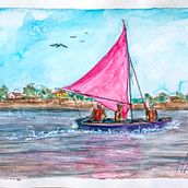 Pescadores do Maranhão. Un progetto di Illustrazione tradizionale e Disegno di Humberto Alves de Araújo - 11.07.2024