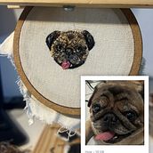 Meu projeto do curso: Acessórios bordados: miniaturas de animais com needle painting. Un proyecto de Diseño de jo, as y Bordado de Caroline Bandeira Galvão - 11.07.2024
