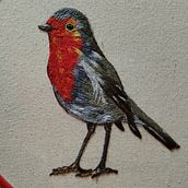 Mi proyecto del curso: Pintar con hilo: técnicas de ilustración textil. Ilustração tradicional, Bordado, e Design têxtil projeto de p_sandoval_d - 12.07.2024