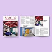 REVISTA DE DISEÑO DE INTERIORES. Un progetto di Design editoriale di Vanessa Fernandez - 08.07.2024