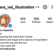 Il mio progetto del corso: Creazione di un portfolio di illustrazione su Instagram. Traditional illustration, Social Media, Digital Illustration, Portfolio Development, Instagram, Social Media Design, Management, and Productivit project by Sara Valentini - 07.12.2024