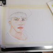 Mi proyecto del curso: Retrato en acuarela a partir de una fotografía. Traditional illustration, Watercolor Painting, and Portrait Drawing project by Virginia Rojas Núñez-Arenas - 07.12.2024