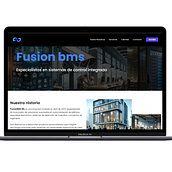 Proyecto Web Empresarial: Fusionbms. UX / UI, IT, Web Design, Web Development, and Digital Product Design project by Victor Viera - 07.10.2024