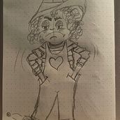 My project for course: Drawing Journal: Create Fantasy Characters Ein Projekt aus dem Bereich Design von Figuren, Skizzenentwurf, Bleistiftzeichnung, Zeichnung und Sketchbook von birgit riley - 13.07.2024