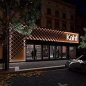 kiosk design. Un progetto di 3D e Design di nabihan kasim - 06.02.2024