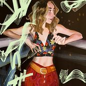 "Cheers" Texture and Lighting Study. Character Design, Portrait Drawing, and Digital Illustration project by Grace Yuhas - 07.13.2024