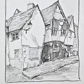 My project for course: Artistic Perspective: Interior Spaces from Your Point of View . Traditional illustration, Architecture, Drawing, and Architectural Illustration project by ancapatron - 07.13.2024