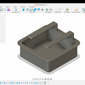 Proyecto del curso: charola para organizar cargadores impresa en 3D. 3D, Industrial Design, Product Design, 3D Modeling, and 3D Design project by Maria Luiza Lopez Nunes - 07.12.2024