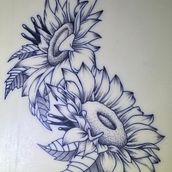 Mi proyecto del curso: Técnicas de tatuaje blackwork con línea fina. Tattoo Design project by Carlos Omar Romo Magaña - 07.14.2024