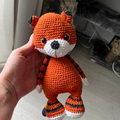 Mein Abschlussprojekt für den Kurs: Amigurumi: Häkle und designe lebendige Figuren. Projekt z dziedziny Craft,  Tkactwo, To, art, Kreat, wne zabaw, z dziećmi, Sz, dełkowanie i Amigurumi użytkownika liisaalina - 14.07.2024