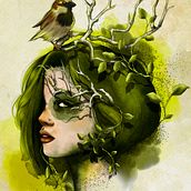 Meu projeto do curso: Técnicas de ilustração com aquarela digital. Traditional illustration, Digital Illustration, Watercolor Painting, Portrait Drawing, and Digital Drawing project by Celso Mendes - 07.14.2024