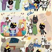 Little princess, Sara Crewe - Catversion. Character Design, Digital Illustration, Traditional illustration, and Manga project by katabi - 07.15.2024