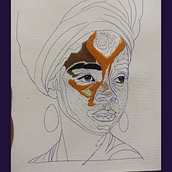 Magia del pacifico colombiano . Embroider, and Textile Design project by jen902907 - 06.01.2024