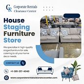Top House Staging Furniture Store in Maryland . % Corporate Rentals Clearance Center tarafından hazırlanan Reklamcılık, Mimarlık, Mobilya Tasarımı ve Yapımı, Ve Mobilya Restorasyonu ve Geri Dönüşümü projesi - 07.16.2024