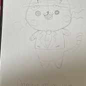 Meu projeto do curso: Ilustração de uma história com estilo kawaii. Un progetto di Illustrazione tradizionale, Character design, Illustrazione digitale e Manga di Flávia Regina Cristofolini - 16.07.2024