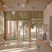 My project for course: Rendering and Digital Collage for Architectural Displays. 3D, Architecture, Digital Architecture, 3D Design, and ArchVIZ project by Robin Laemmlin - 07.16.2024