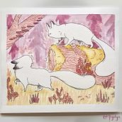 My project for course: Illustration Techniques with Watercolor and Gouache. Traditional illustration, Fine Arts, Painting, Watercolor Painting, Children's Illustration, and Gouache Painting project by migalyn - 07.16.2024