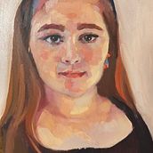 Oil Painting Series - Cecelia Portrait. Artes plásticas projeto de Mary Steenburgh - 06.02.2024