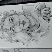  Sketchbook de retrato: explora el rostro humano. Portrait Drawing, and Sketchbook project by Emilia Gomez Pedraza - 07.17.2024