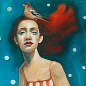 My project for course: Oil Painting: Explore Creative Portraiture. Projekt z dziedziny  Sztuki piękne,  Malarstwo, Portret i Malarstwo olejowe użytkownika simova_dom - 17.07.2024