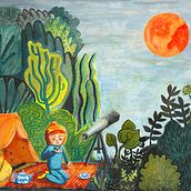 My project for course: Sketchbook Techniques for Children's Illustration. Character Design, Pencil Drawing, Children's Illustration, Sketchbook, Gouache Painting, and Picturebook project by read_charlotte - 07.18.2024