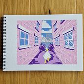 My project for course: Illustrated Sketchbooking in Full Color. Traditional illustration, Creativit, Drawing, and Sketchbook project by Agata Tyśnicka - 07.13.2024