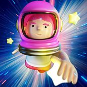 Astrochica en 3d. 3D, Character Design, and Art Direction project by Alex Martinez - 07.18.2024