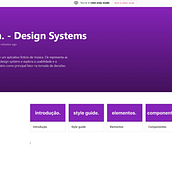 Meu projeto do curso: Introdução a Design Systems com Figma . Un progetto di UX / UI, Design per smartphone, Progettazione di applicazioni e Design di prodotti digitali di Luana Domeciano Couto - 16.07.2024